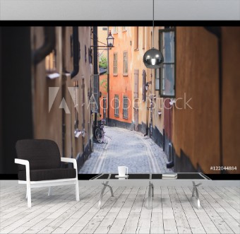 Picture of Beautiful view of Stockholm capital Gamla Stan old town Sweden